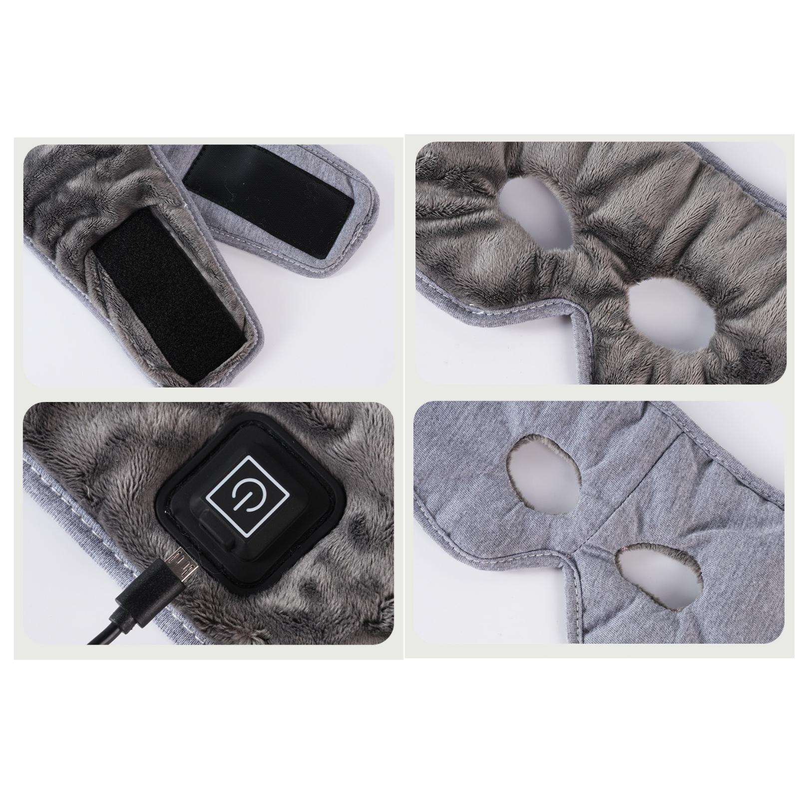 Eye Mask Heated - USB Cotton Heated Sleep Mask Adjustable