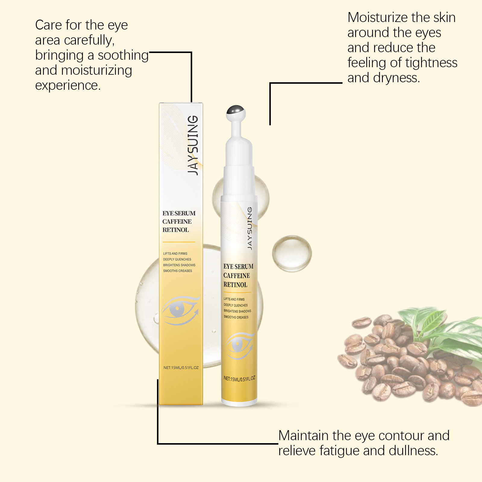 Retinol Eye Serum Roller For D - The Ordinary Serum Hyaluronic Acid recension och pris