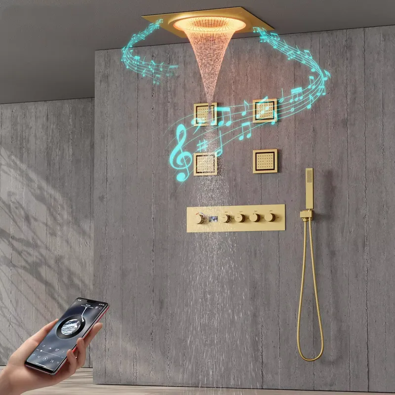 Smart LED Shower Set Bathroom  - Spa & Wellness Hotel Diament Ustroń Zdjęcia recension och pris
