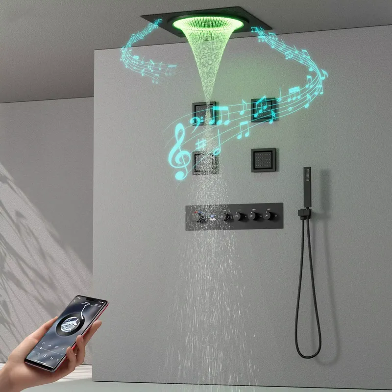 Smart LED Shower Set Bathroom  - Spa & Wellness Hotel Diament Ustroń Zdjęcia recension och pris