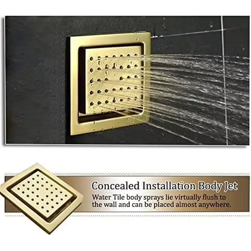 Smart LED Shower Set Bathroom  - Spa & Wellness Hotel Diament Ustroń Zdjęcia recension och pris