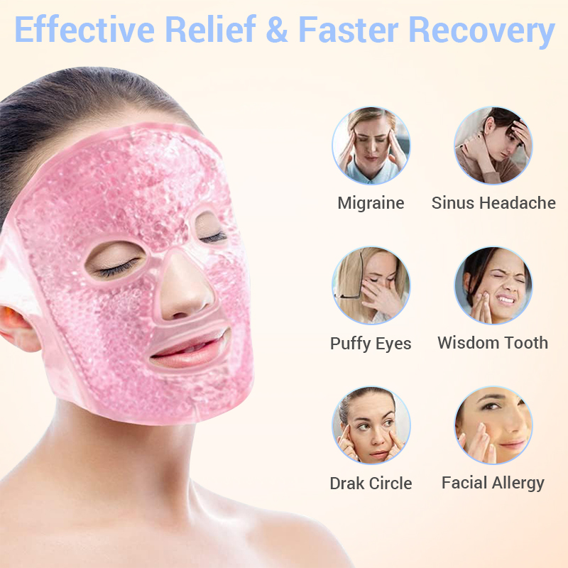 Ice Mask Cold Face Eye Mask Ic - Eye Mask Heated recension och pris