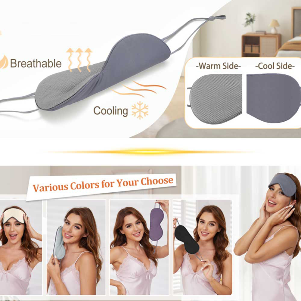 Soft Breathable Warm And Cool  - Eye Mask Heated recension och pris
