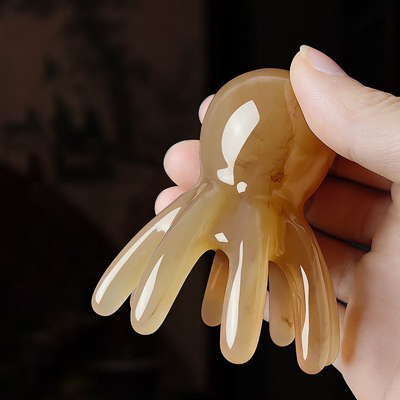 2Pcs Resin Octopus Comb Scalp  - Wellness Spa And Massage recension och pris