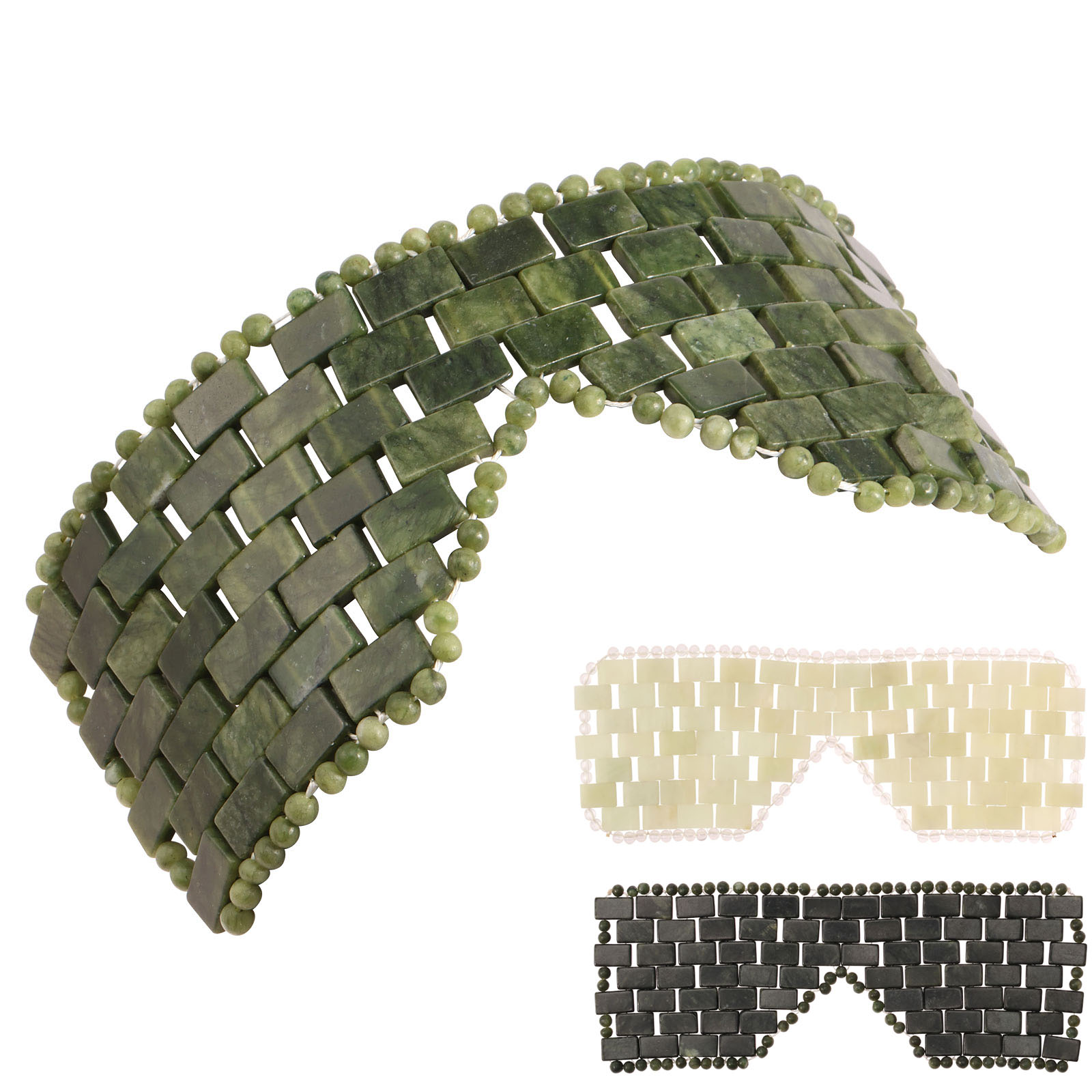 Natural Jade Face Eye Mask Coo - Eye Mask Heated recension och pris