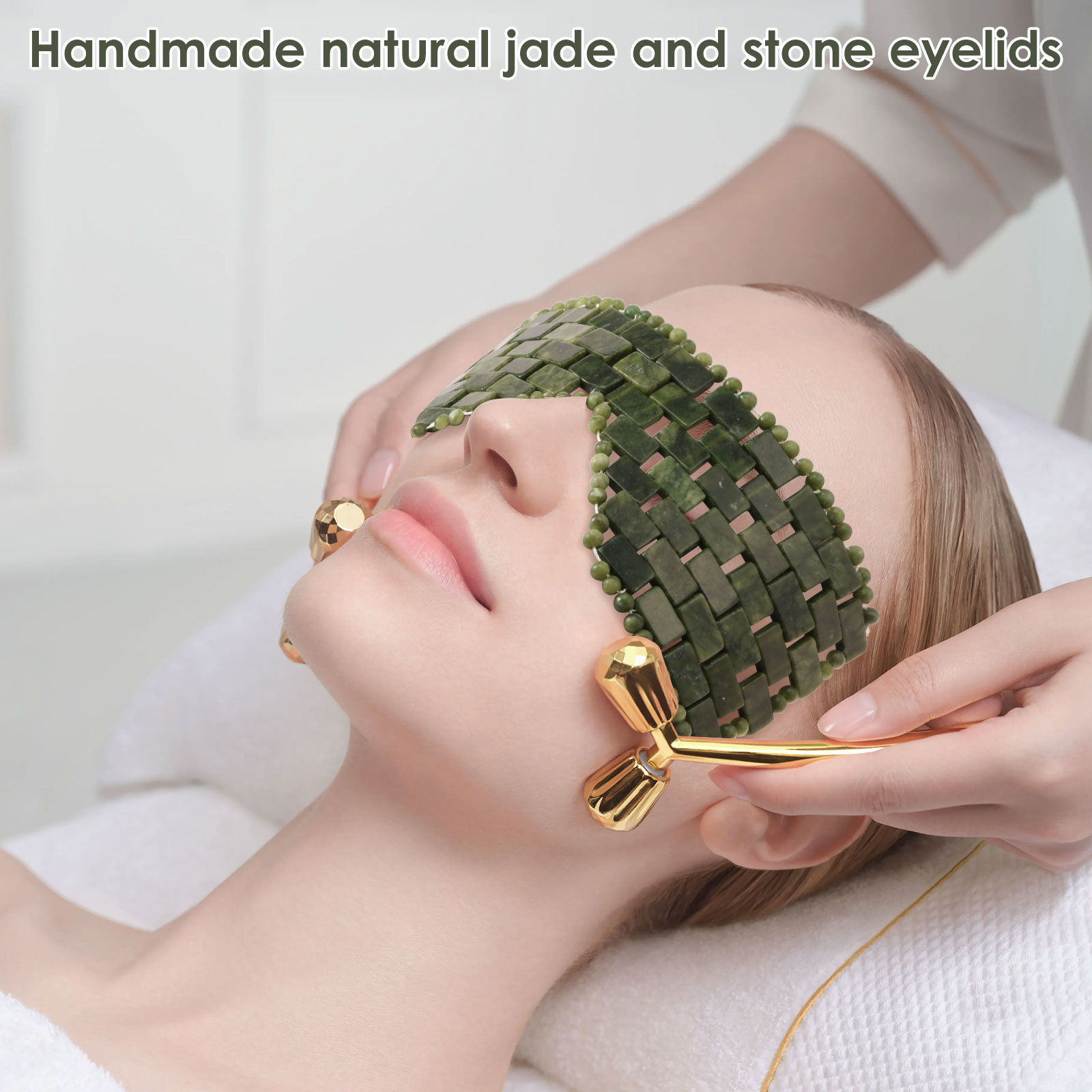Natural Jade Face Eye Mask Coo - Eye Mask Heated recension och pris