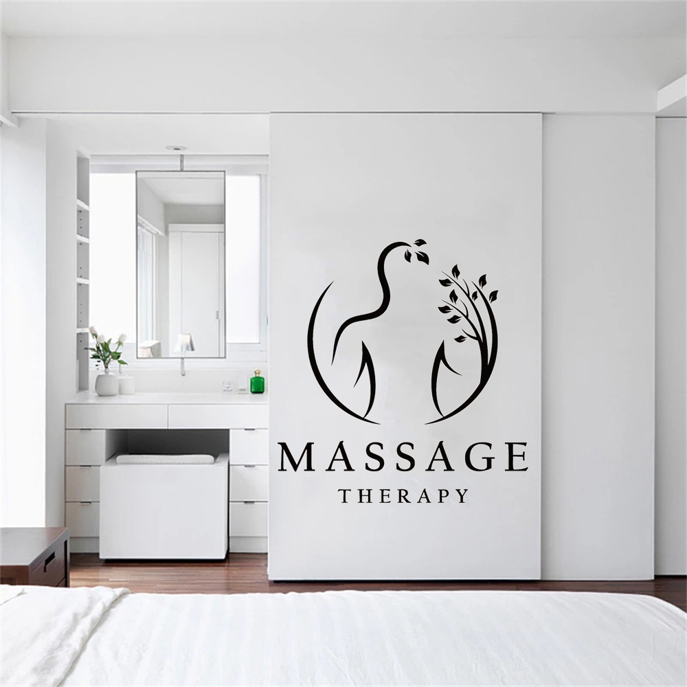 Massage Therapy Vinyl Wall Dec - Wellness Spa And Massage recension och pris
