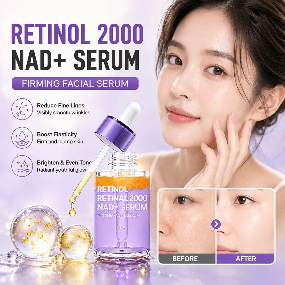 Retinol 2000 NAD Facial Serum  - The Ordinary Serum Hyaluronic Acid recension och pris