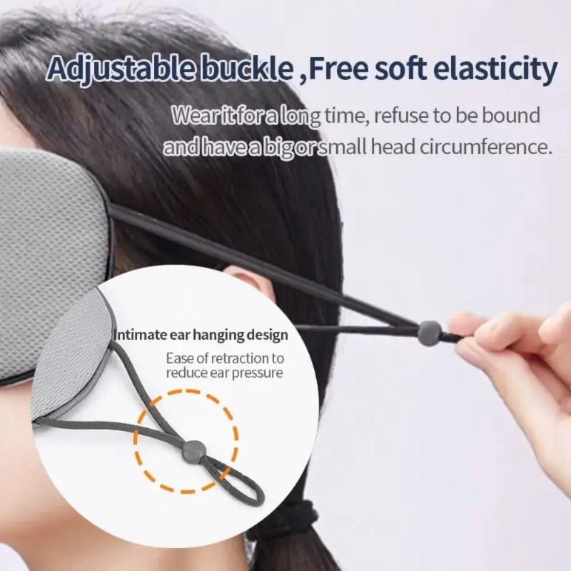 (.) Ice Silk Eye Mask Adjustab - Eye Mask Heated recension och pris