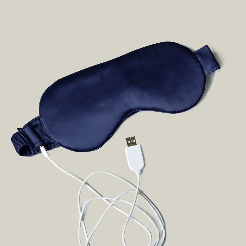 Winsleter-19MM 100%Real Silk E - Eye Mask Heated recension och pris