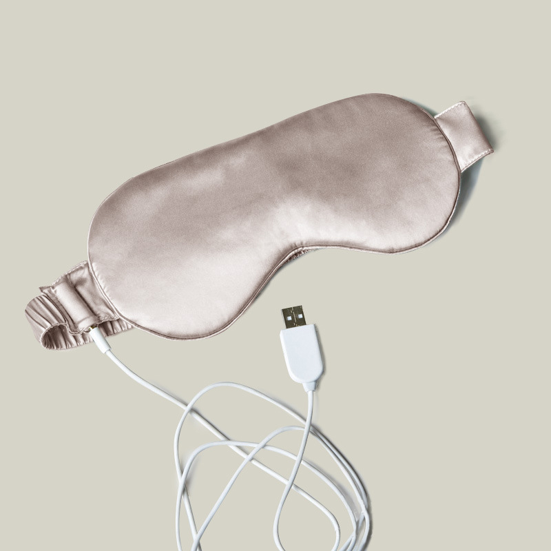 Winsleter-19MM 100%Real Silk E - Eye Mask Heated recension och pris