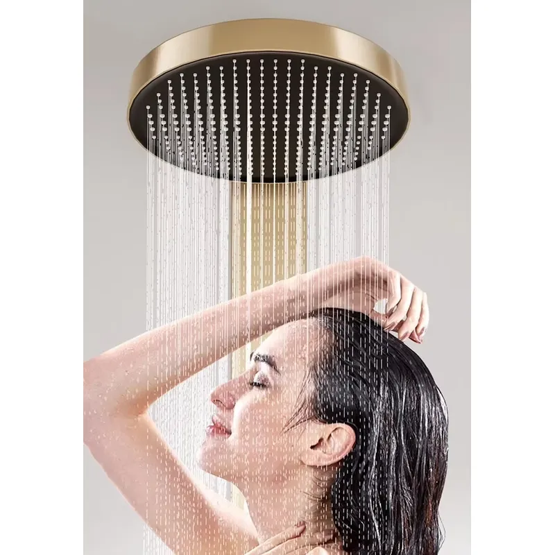 Brass Rainfall Shower Panel Se - Spa & Wellness Hotel Diament Ustroń Zdjęcia recension och pris