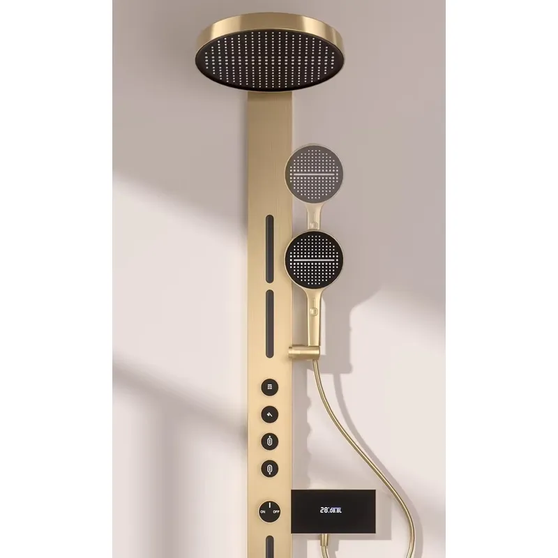 Brass Rainfall Shower Panel Se - Spa & Wellness Hotel Diament Ustroń Zdjęcia recension och pris